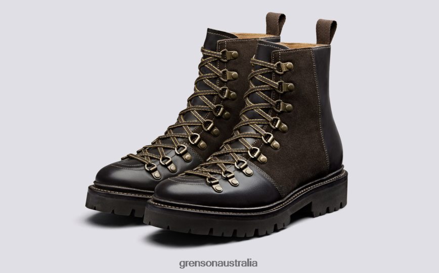 Grenson NANETTE Women Dark Brown Boots LFTT6B282
