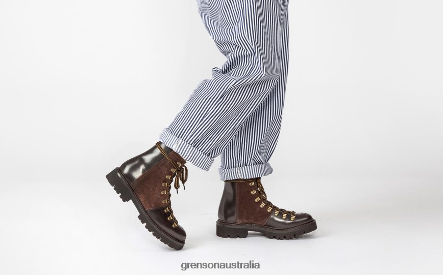 Grenson NANETTE Women Dark Brown Boots LFTT6B282