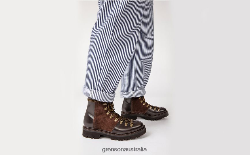 Grenson NANETTE Women Dark Brown Boots LFTT6B282