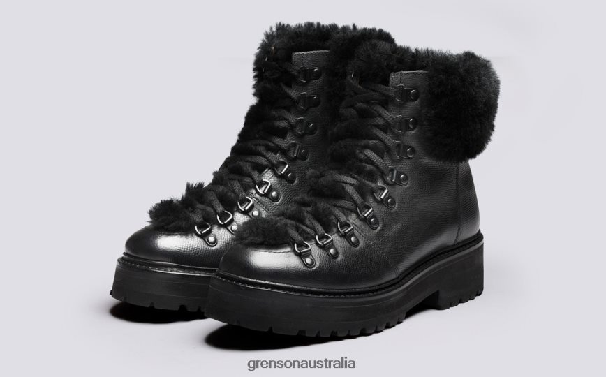 Grenson NETTIE Women Black Boots LFTT6B302