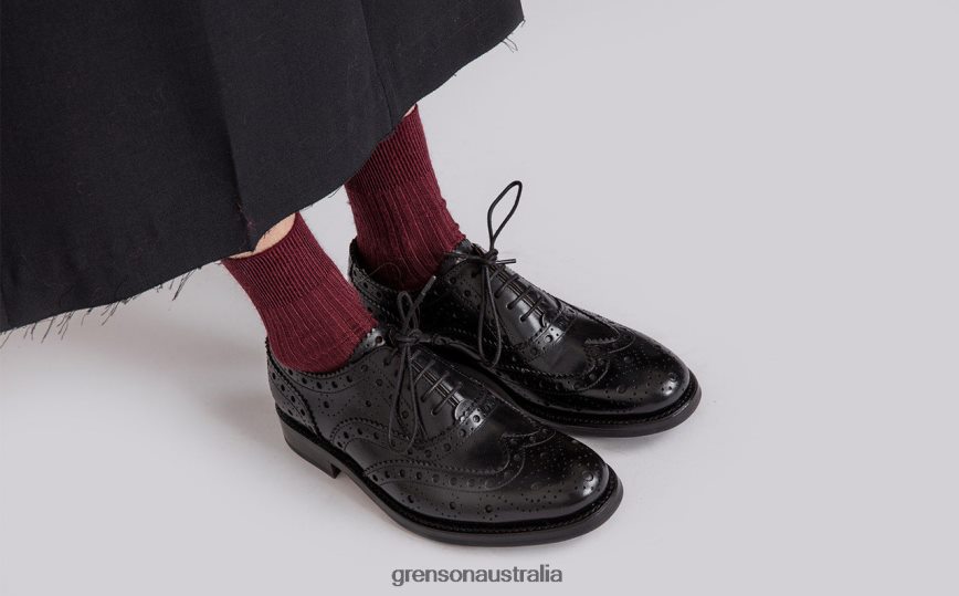 Grenson EVANGELINE Women Black Formal Shoes LFTT6B321