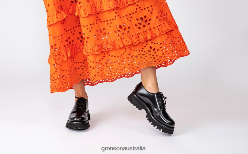 Grenson HOLLY Women Black Formal Shoes LFTT6B323
