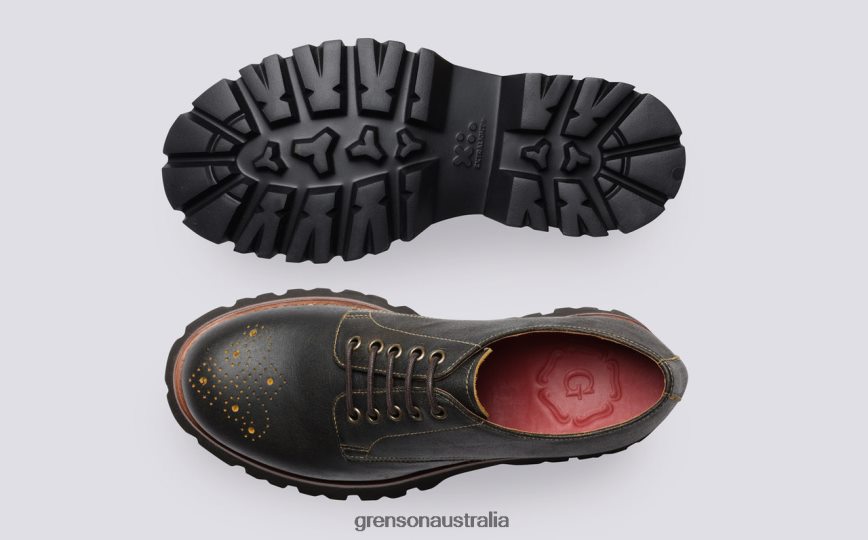 Grenson HOLLY Women Vintage Brown Formal Shoes LFTT6B322