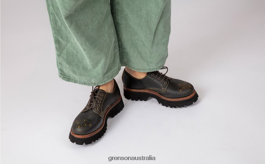 Grenson HOLLY Women Vintage Brown Formal Shoes LFTT6B322