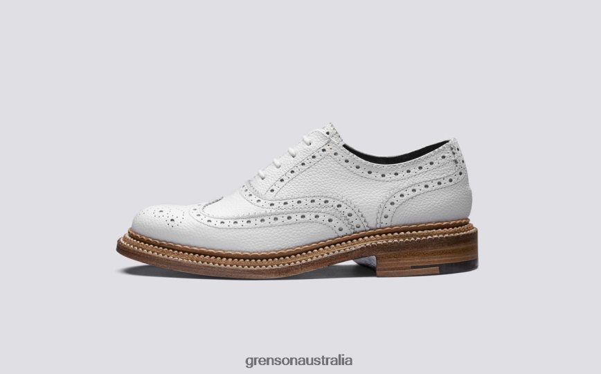 Grenson ROSE Women White Formal Shoes LFTT6B328
