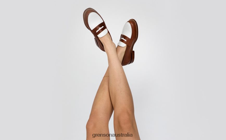 Grenson EPSOM Women Cognac Loafers LFTT6B237