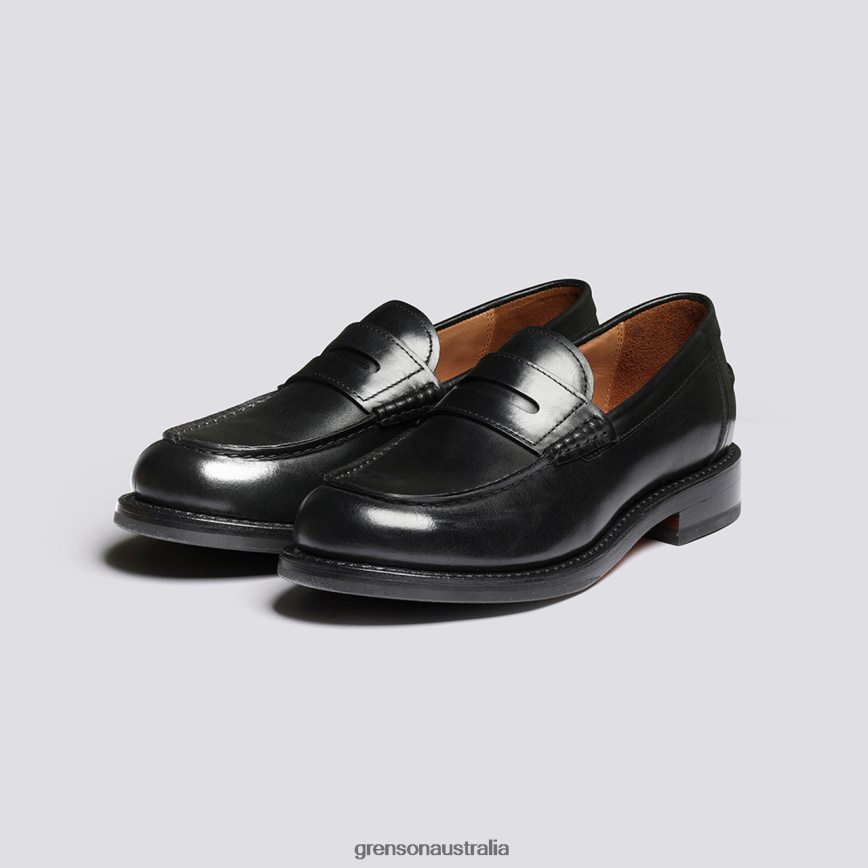 Grenson JULIE Women Black Loafers LFTT6B246
