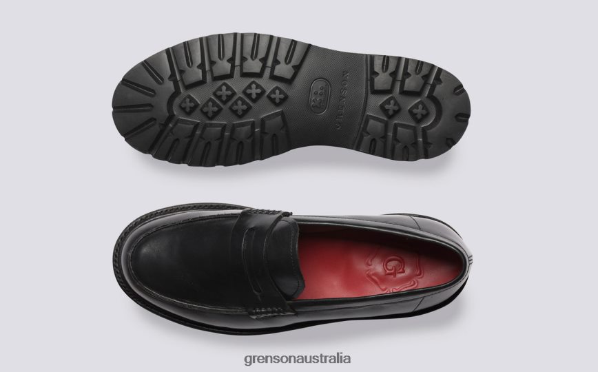 Grenson LYNDSEY Women Black Loafers LFTT6B255