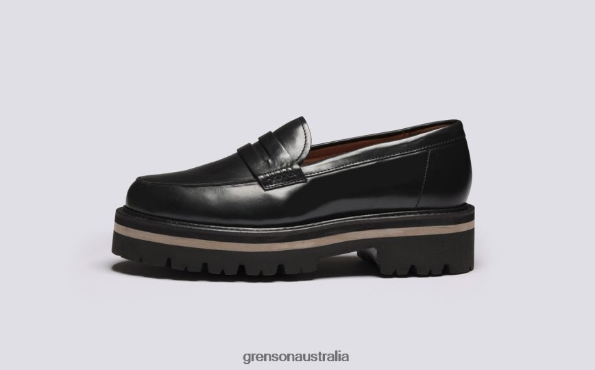 Grenson LYNDSEY Women Black Loafers LFTT6B255