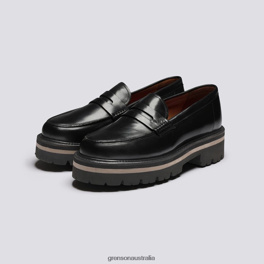 Grenson LYNDSEY Women Black Loafers LFTT6B255