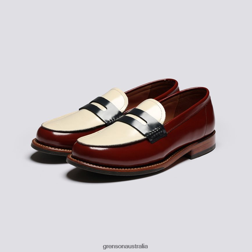 Grenson LYNN Women Burgundy Loafers LFTT6B231