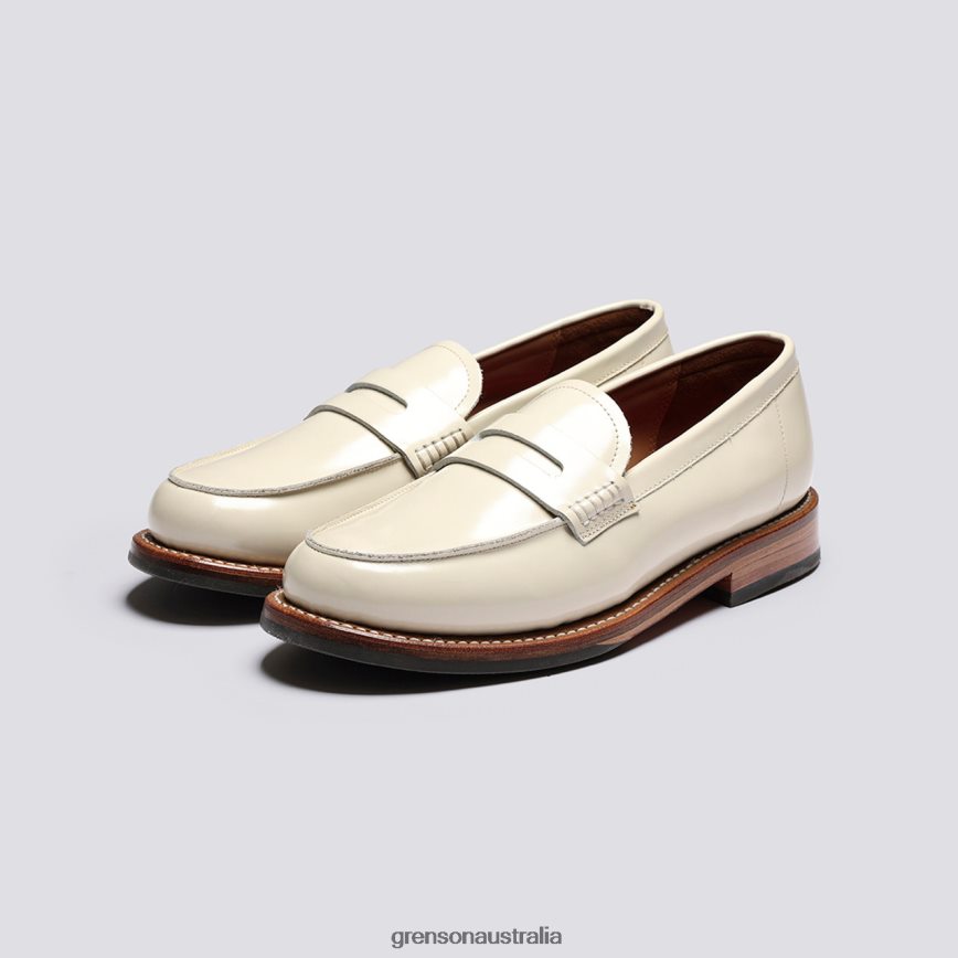 Grenson LYNN Women Cream Loafers LFTT6B256