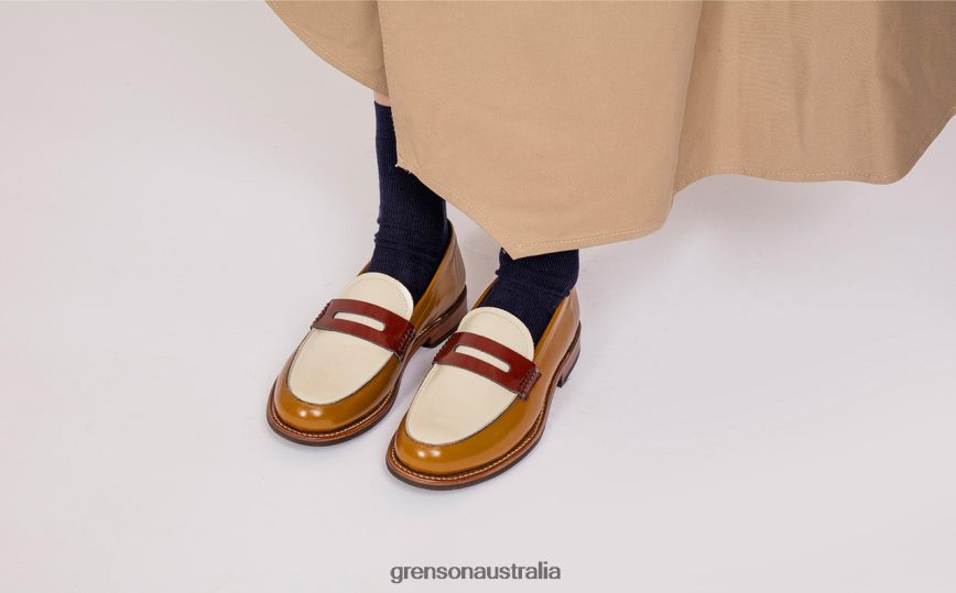 Grenson LYNN Women Tan Loafers LFTT6B232