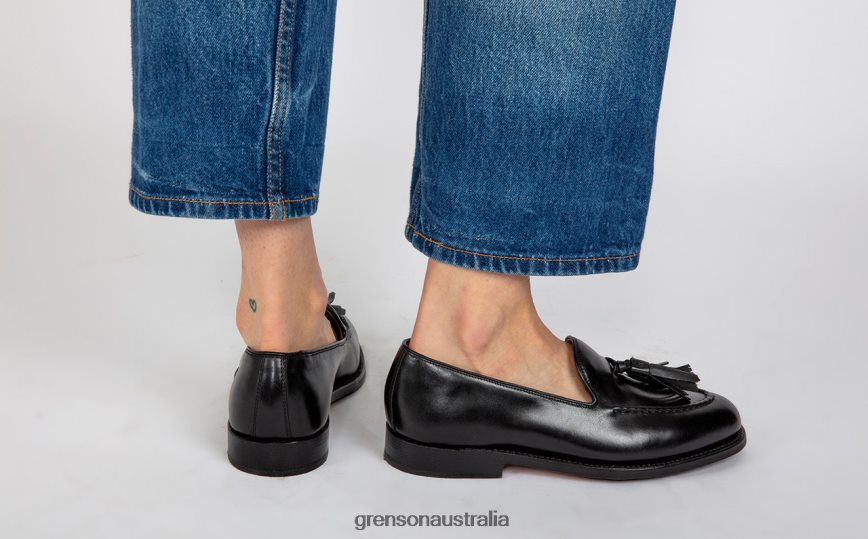 Grenson MIRANDA Women Black Loafers LFTT6B248