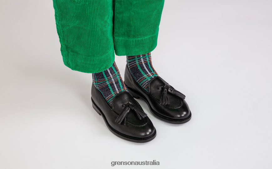Grenson MIRANDA Women Black Loafers LFTT6B249