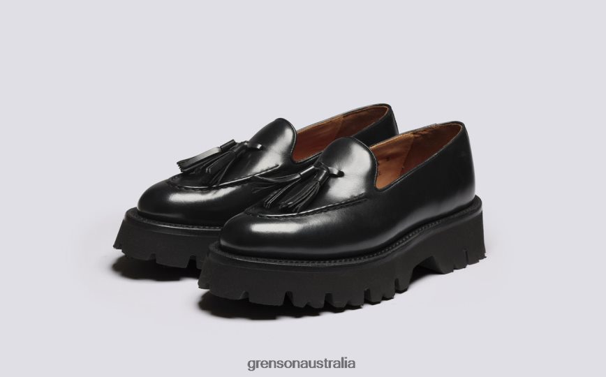 Grenson MIRANDA Women Black Loafers LFTT6B254