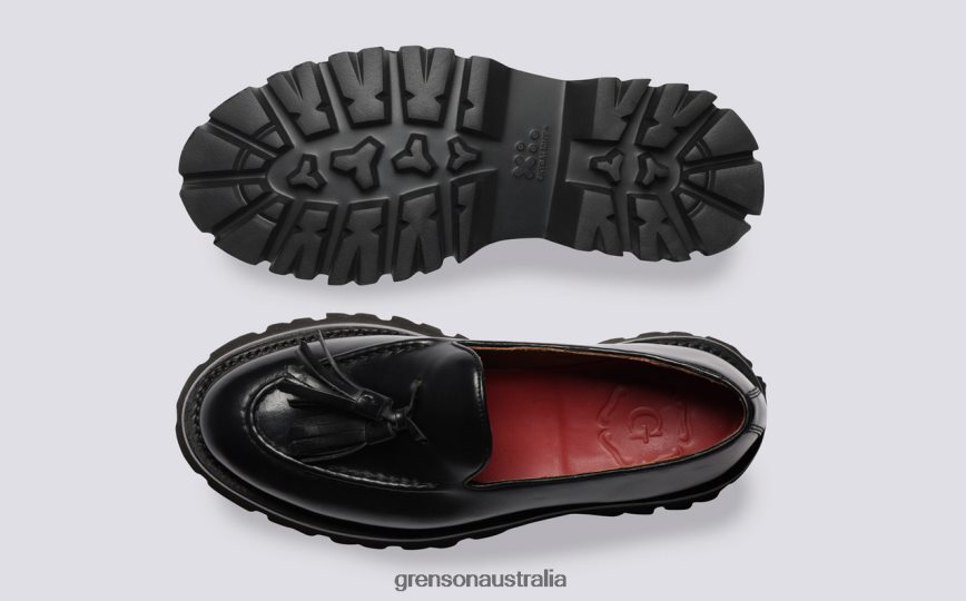 Grenson MIRANDA Women Black Loafers LFTT6B254