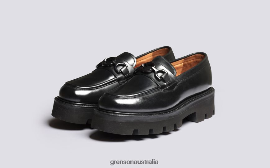 Grenson NINA Women Black Loafers LFTT6B251