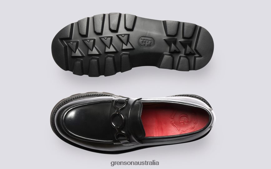Grenson NINA Women Black Loafers LFTT6B251