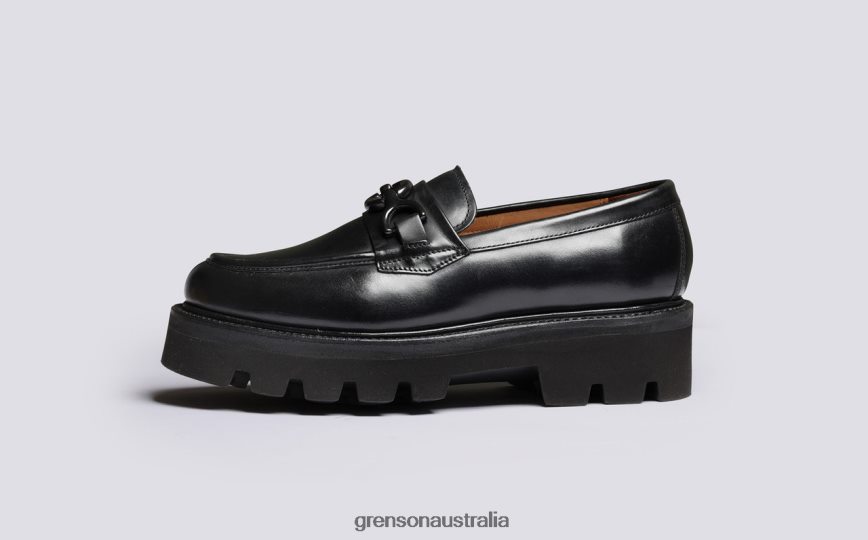 Grenson NINA Women Black Loafers LFTT6B251
