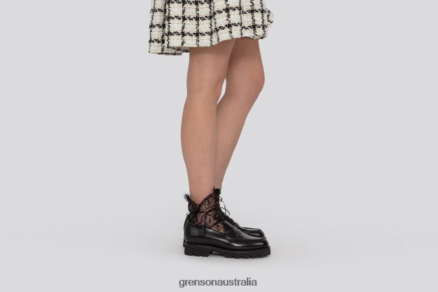 Grenson PHILIPPA Women Black Loafers LFTT6B253