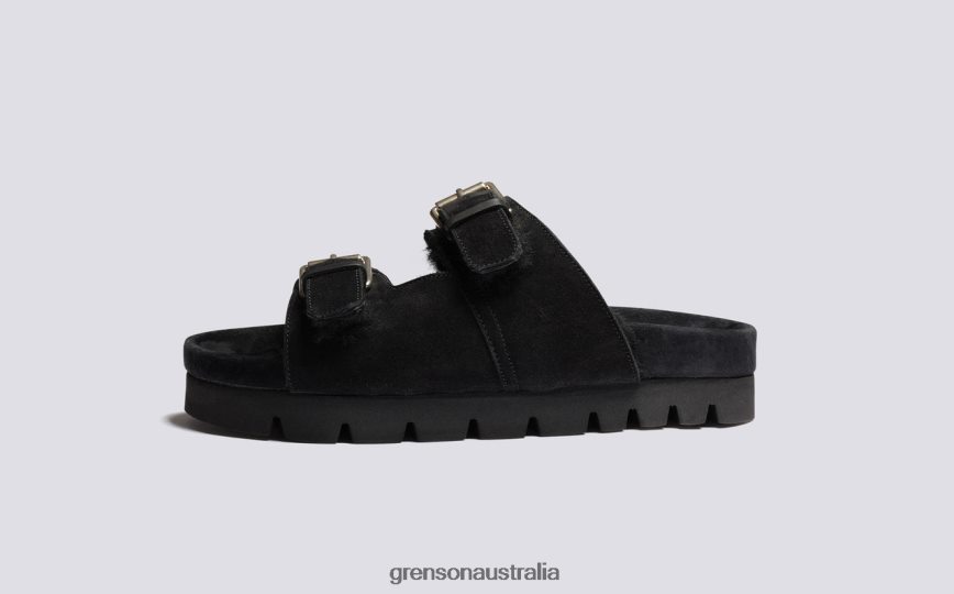 Grenson FLORA Women Black Sandals LFTT6B375