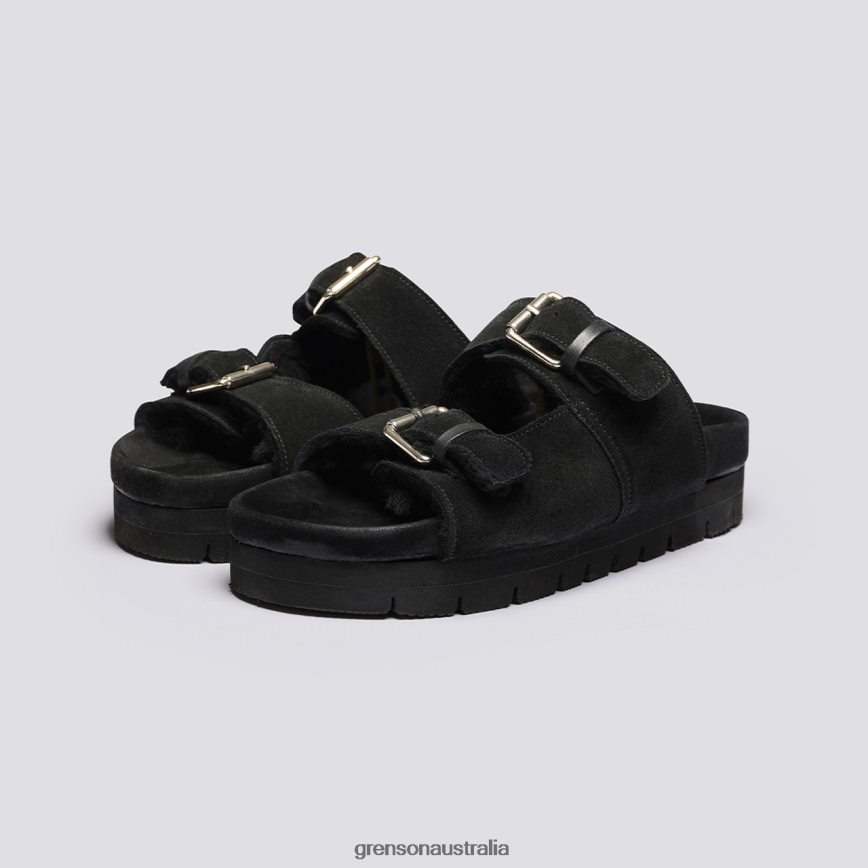 Grenson FLORA Women Black Sandals LFTT6B375