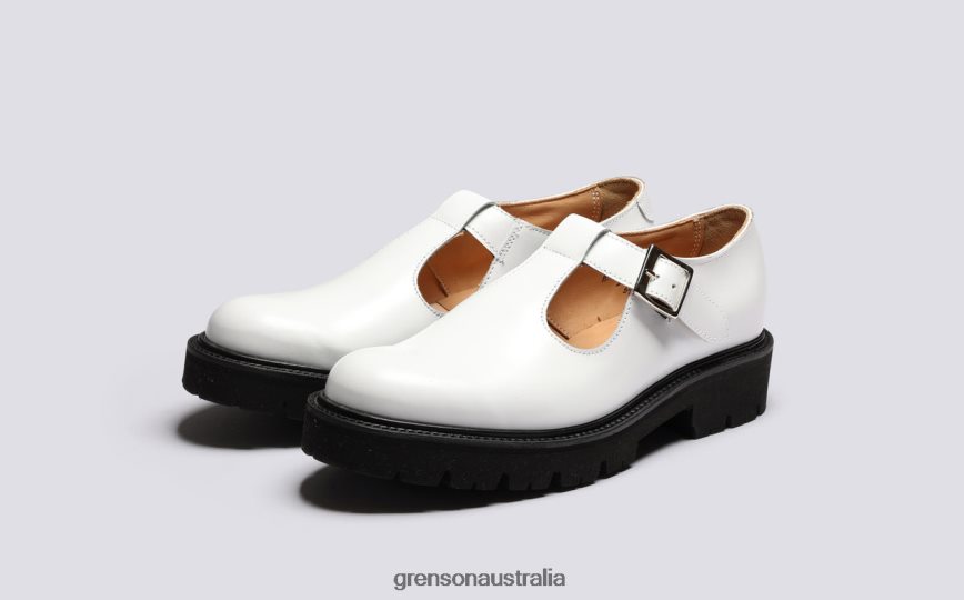 Grenson MARYLEBONE Women White Sandals LFTT6B389