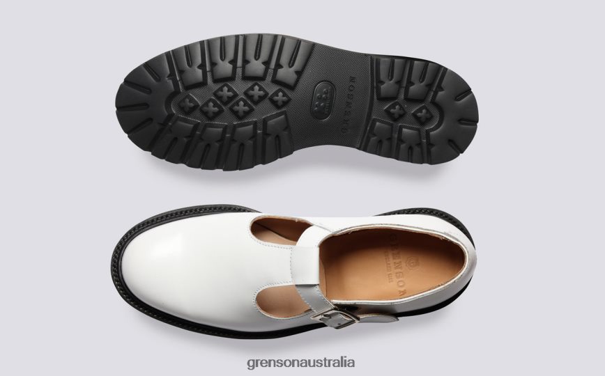 Grenson MARYLEBONE Women White Sandals LFTT6B389