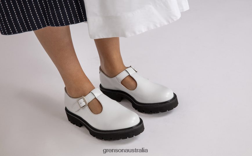 Grenson MARYLEBONE Women White Sandals LFTT6B389