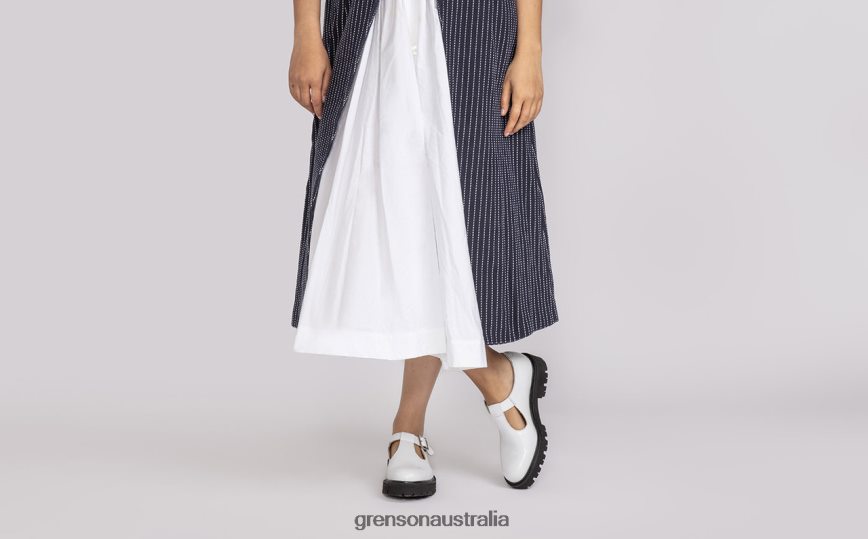 Grenson MARYLEBONE Women White Sandals LFTT6B389