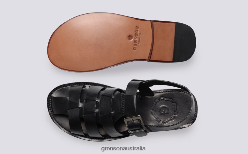 Grenson QUEENIE Women Black Sandals LFTT6B382