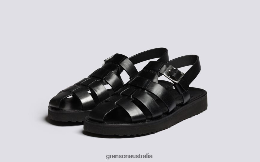 Grenson QUEENIE Women Black Sandals LFTT6B385
