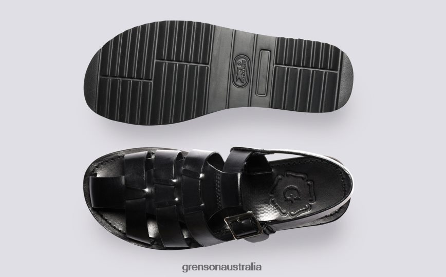 Grenson QUEENIE Women Black Sandals LFTT6B385