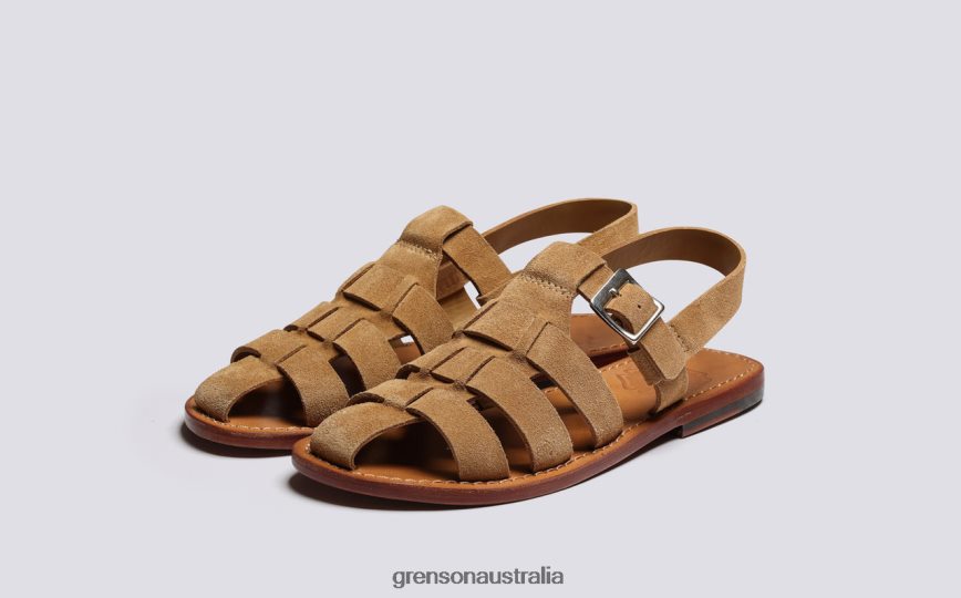 Grenson QUEENIE Women Caramel Sandals LFTT6B380