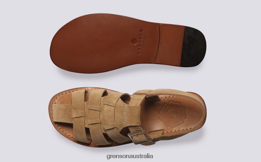 Grenson QUEENIE Women Caramel Sandals LFTT6B380