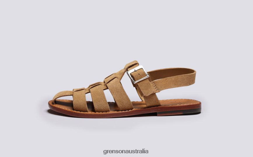 Grenson QUEENIE Women Caramel Sandals LFTT6B380