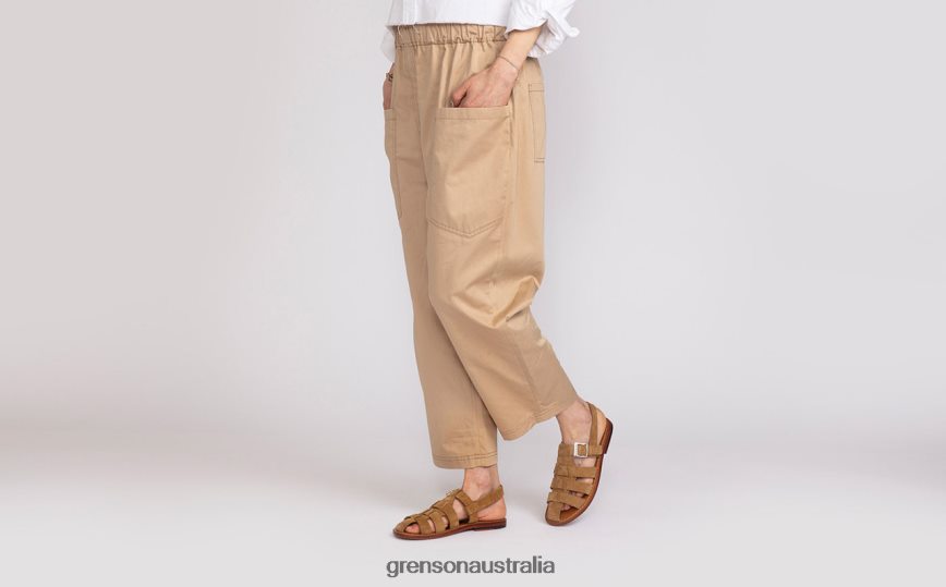 Grenson QUEENIE Women Caramel Sandals LFTT6B380