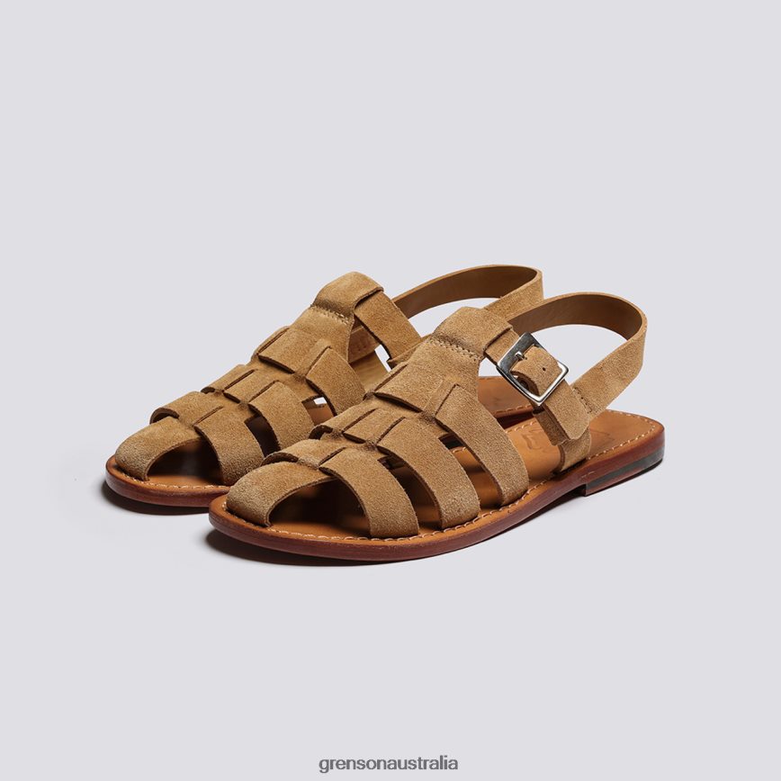 Grenson QUEENIE Women Caramel Sandals LFTT6B380