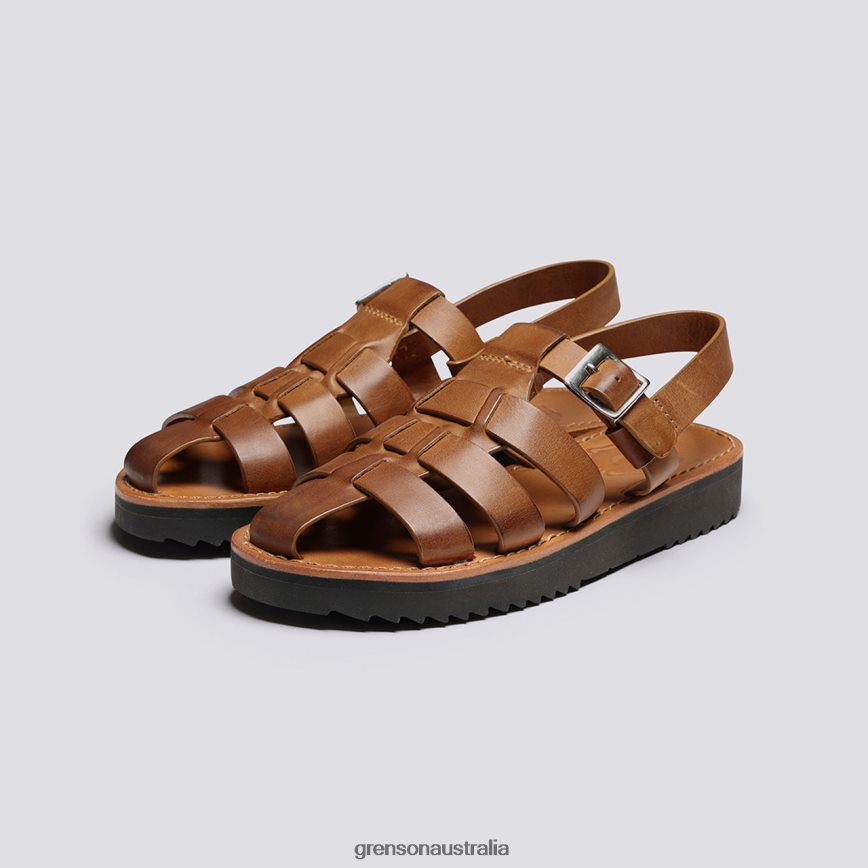 Grenson QUEENIE Women Ginger Burnished Sandals LFTT6B383